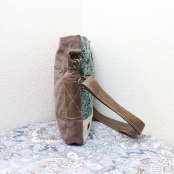 🆕 Myra Bag Small Shoulder Bag Canvas Purse Women - Picture 7 of 10